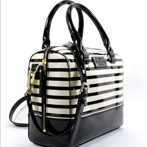 Kate Spade Wellesley Patent Stripe Alessa
